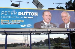 Peter Dutton Billboard